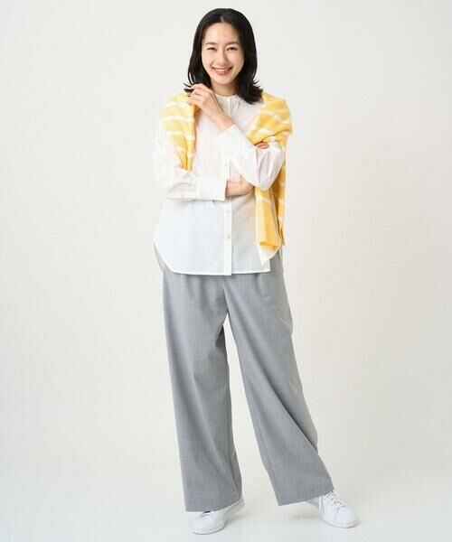 GEORGES RECH / ジョルジュ・レッシュ シャツ・ブラウス | [日本製]バンドカラーシャツ | 詳細24