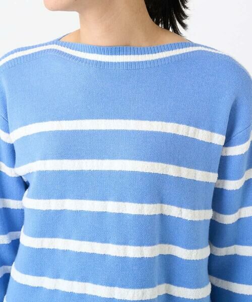 GEORGES RECH / ジョルジュ・レッシュ ニット・セーター | ブークレボーダーボートネックニット | 詳細10