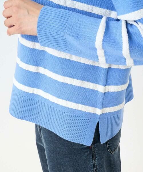 GEORGES RECH / ジョルジュ・レッシュ ニット・セーター | ブークレボーダーボートネックニット | 詳細12