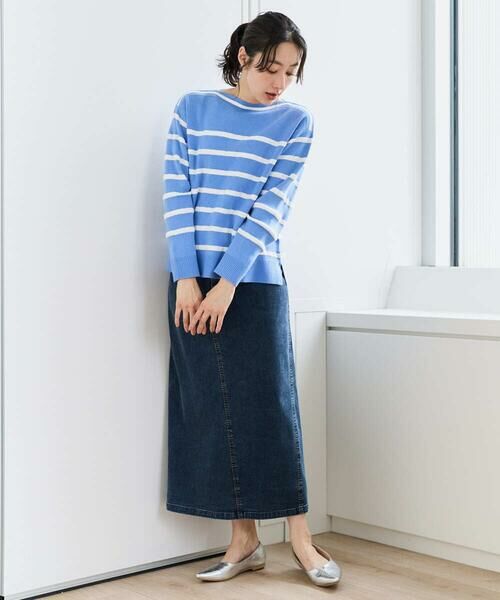 GEORGES RECH / ジョルジュ・レッシュ ニット・セーター | ブークレボーダーボートネックニット | 詳細20