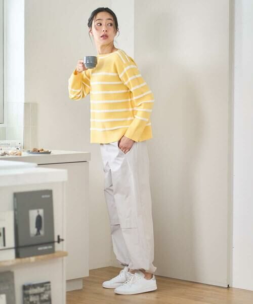 GEORGES RECH / ジョルジュ・レッシュ ニット・セーター | ブークレボーダーボートネックニット | 詳細26