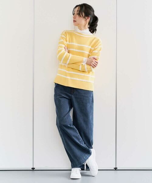 GEORGES RECH / ジョルジュ・レッシュ ニット・セーター | ブークレボーダーボートネックニット | 詳細27