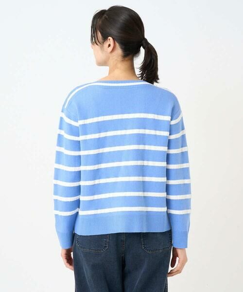 GEORGES RECH / ジョルジュ・レッシュ ニット・セーター | ブークレボーダーボートネックニット | 詳細9