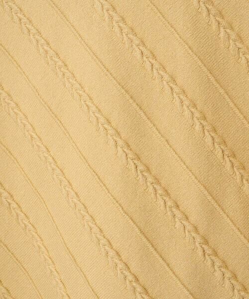 GEORGES RECH / ジョルジュ・レッシュ ニット・セーター | ケーブル柄ニットプルオーバー | 詳細10