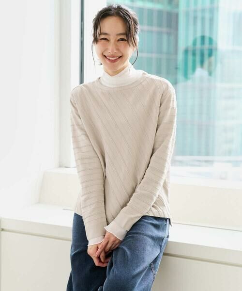 GEORGES RECH / ジョルジュ・レッシュ ニット・セーター | ケーブル柄ニットプルオーバー | 詳細2