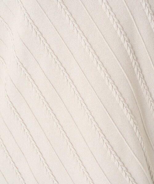 GEORGES RECH / ジョルジュ・レッシュ ニット・セーター | ケーブル柄ニットプルオーバー | 詳細9