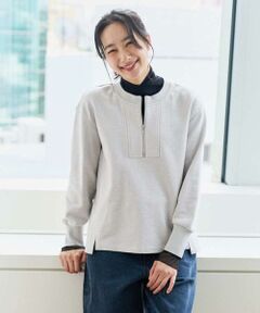 GEORGES RECH / ジョルジュ・レッシュ カットソー | ハーフジップジャージープルオーバー