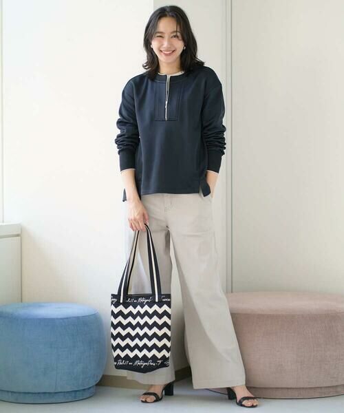 GEORGES RECH / ジョルジュ・レッシュ カットソー | ハーフジップジャージープルオーバー | 詳細15