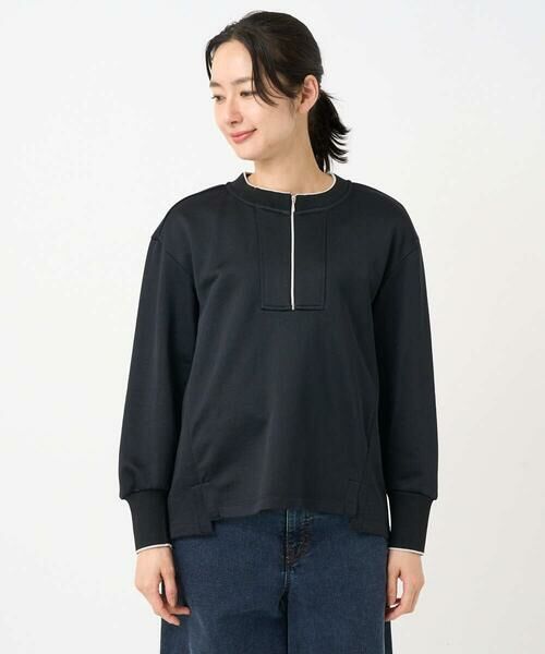 GEORGES RECH / ジョルジュ・レッシュ カットソー | ハーフジップジャージープルオーバー | 詳細4