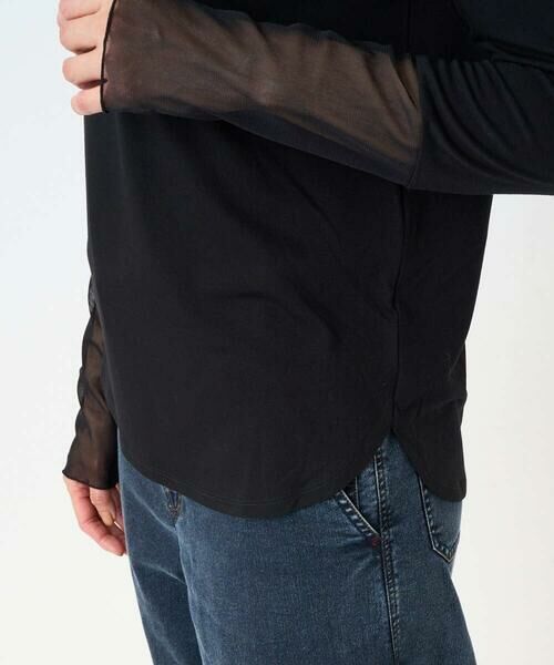 GEORGES RECH / ジョルジュ・レッシュ カットソー | チュールハイネックカットソー | 詳細3