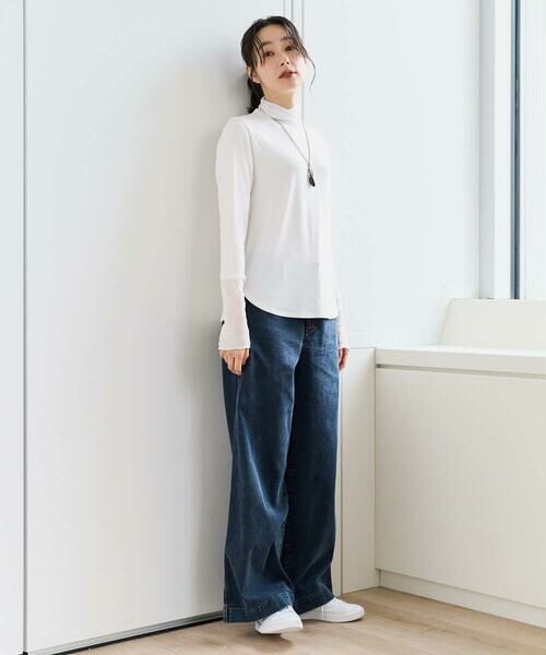 GEORGES RECH / ジョルジュ・レッシュ カットソー | チュールハイネックカットソー | 詳細7