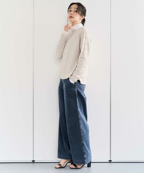 GEORGES RECH / ジョルジュ・レッシュ カットソー | チュールハイネックカットソー | 詳細8