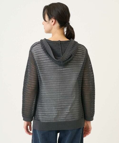 GEORGES RECH / ジョルジュ・レッシュ ニット・セーター | シアーギマニットパーカー | 詳細24
