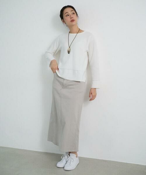 GEORGES RECH / ジョルジュ・レッシュ ニット・セーター | 切り替えニット9分袖プルオーバー | 詳細25