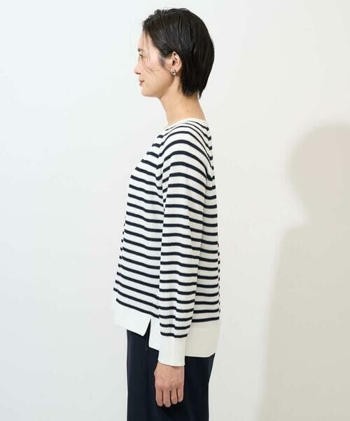 GEORGES RECH / ジョルジュ・レッシュ ニット・セーター | [アンサンブル対応]畦タック柄ニットプルオーバー | 詳細24