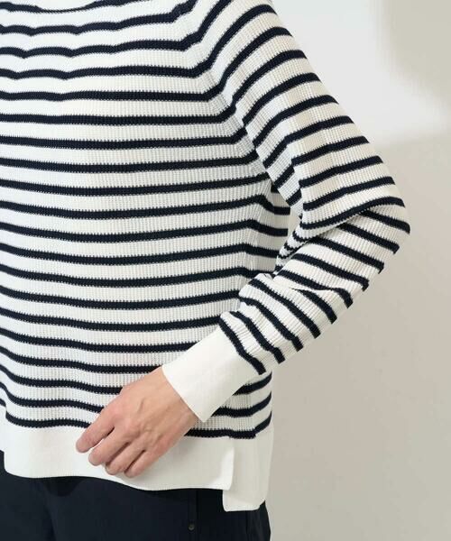 GEORGES RECH / ジョルジュ・レッシュ ニット・セーター | [アンサンブル対応]畦タック柄ニットプルオーバー | 詳細27