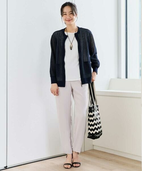 GEORGES RECH / ジョルジュ・レッシュ カーディガン・ボレロ | ブークレメッシュニットブルゾン | 詳細20