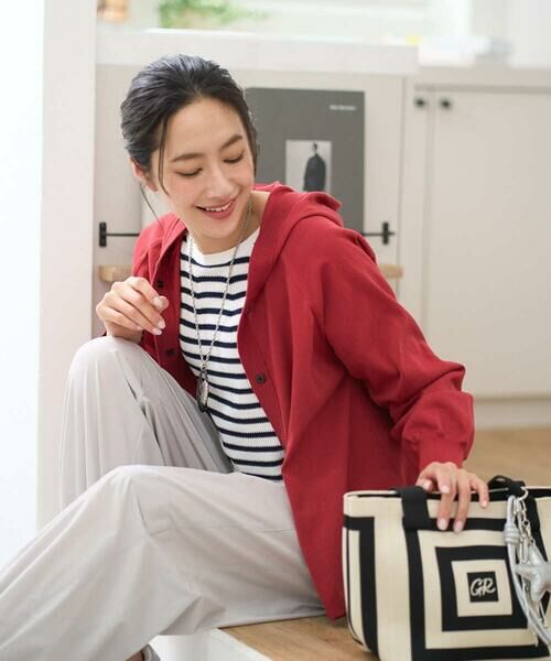 GEORGES RECH / ジョルジュ・レッシュ カーディガン・ボレロ | [アンサンブル対応]ニットフードカーディガン | 詳細15