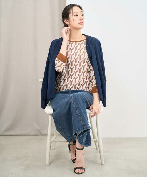 GEORGES RECH / ジョルジュ・レッシュ カーディガン・ボレロ | [アンサンブル対応]ニットフードカーディガン | 詳細2