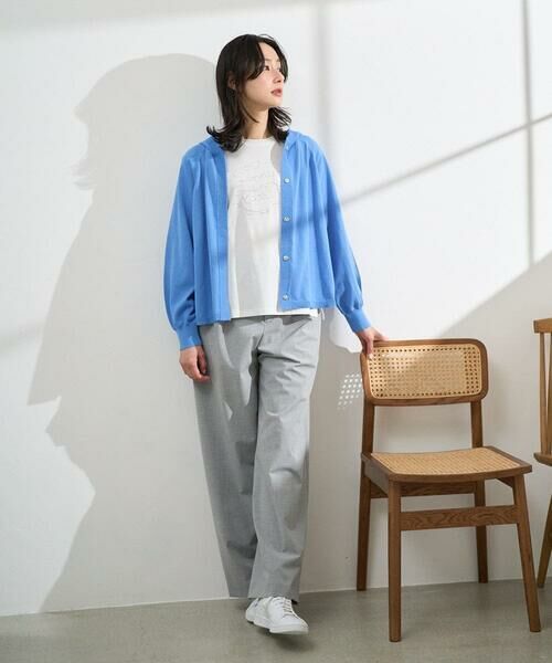 GEORGES RECH / ジョルジュ・レッシュ カーディガン・ボレロ | [アンサンブル対応]ニットフードカーディガン | 詳細8