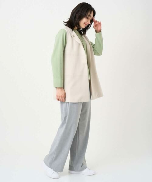 GEORGES RECH / ジョルジュ・レッシュ ベスト | [セットアップ対応]ダンボールティアードフレアジレ | 詳細18