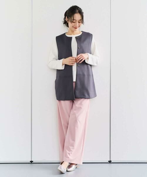 GEORGES RECH / ジョルジュ・レッシュ ベスト | [セットアップ対応]ダンボールティアードフレアジレ | 詳細19