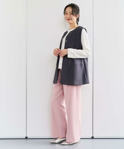 GEORGES RECH / ジョルジュ・レッシュ ベスト | [セットアップ対応]ダンボールティアードフレアジレ | 詳細20