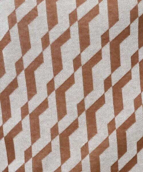 GEORGES RECH / ジョルジュ・レッシュ ニット・セーター | [日本製]ハイゲージ幾何ジャカードニット | 詳細7