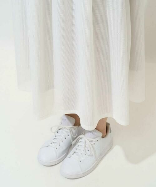 GEORGES RECH / ジョルジュ・レッシュ ロング・マキシ丈スカート | [セットアップ対応]シアーギャザーセミフレアスカート | 詳細16