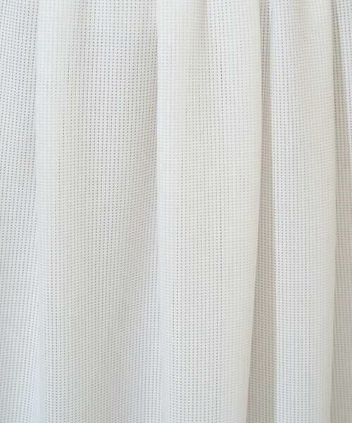 GEORGES RECH / ジョルジュ・レッシュ ロング・マキシ丈スカート | [セットアップ対応]シアーギャザーセミフレアスカート | 詳細8