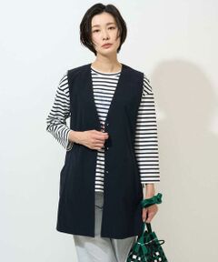 GEORGES RECH / ジョルジュ・レッシュ ベスト | [セットアップ対応]4WAYタフタロングジレ