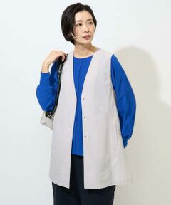 GEORGES RECH / ジョルジュ・レッシュ ベスト | [セットアップ対応]4WAYタフタロングジレ