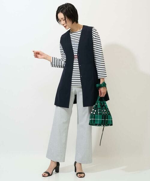 GEORGES RECH / ジョルジュ・レッシュ ベスト | [セットアップ対応]4WAYタフタロングジレ | 詳細17