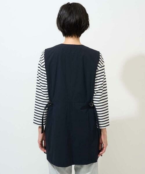 GEORGES RECH / ジョルジュ・レッシュ ベスト | [セットアップ対応]4WAYタフタロングジレ | 詳細6