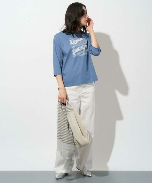 GEORGES RECH / ジョルジュ・レッシュ カットソー | スムースジャージーロゴ刺繍カットソー | 詳細12