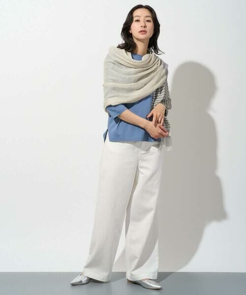 GEORGES RECH / ジョルジュ・レッシュ カットソー | スムースジャージーロゴ刺繍カットソー | 詳細14