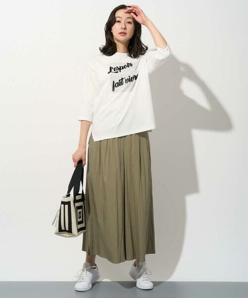 GEORGES RECH / ジョルジュ・レッシュ カットソー | スムースジャージーロゴ刺繍カットソー | 詳細15