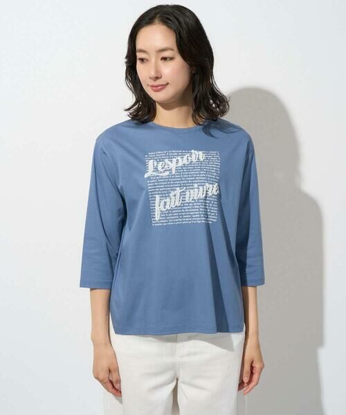 GEORGES RECH / ジョルジュ・レッシュ カットソー | スムースジャージーロゴ刺繍カットソー | 詳細19