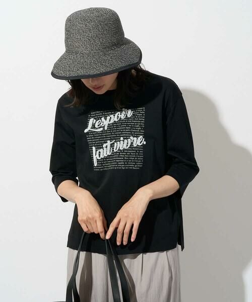 GEORGES RECH / ジョルジュ・レッシュ カットソー | スムースジャージーロゴ刺繍カットソー | 詳細2