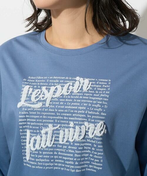 GEORGES RECH / ジョルジュ・レッシュ カットソー | スムースジャージーロゴ刺繍カットソー | 詳細22