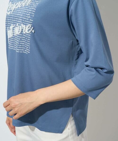 GEORGES RECH / ジョルジュ・レッシュ カットソー | スムースジャージーロゴ刺繍カットソー | 詳細23