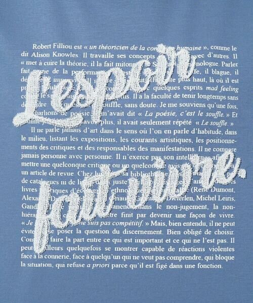 GEORGES RECH / ジョルジュ・レッシュ カットソー | スムースジャージーロゴ刺繍カットソー | 詳細25