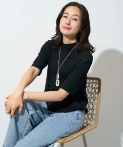 GEORGES RECH / ジョルジュ・レッシュ カットソー | [日本製]ボトルネックセミシアーカットソー