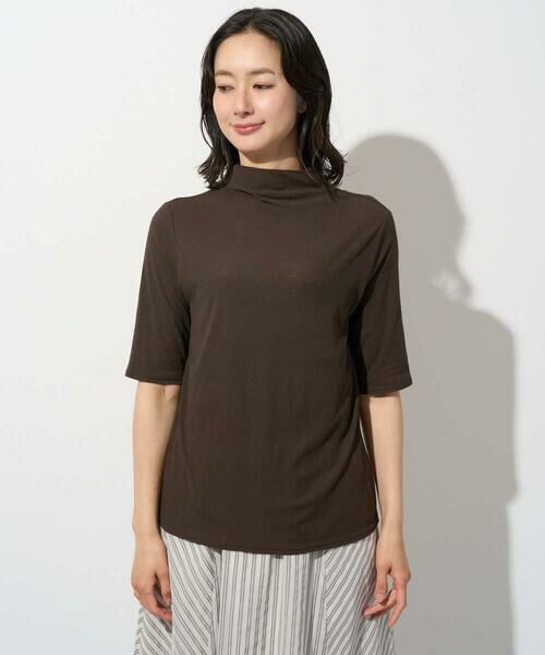 GEORGES RECH / ジョルジュ・レッシュ カットソー | [日本製]ボトルネックセミシアーカットソー | 詳細14