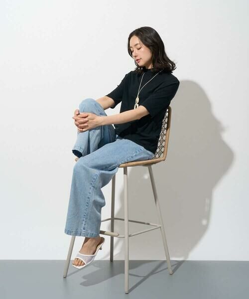 GEORGES RECH / ジョルジュ・レッシュ カットソー | [日本製]ボトルネックセミシアーカットソー | 詳細5