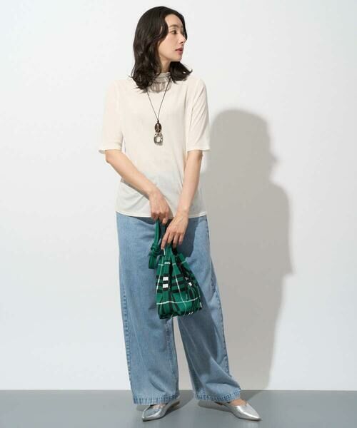 GEORGES RECH / ジョルジュ・レッシュ カットソー | [日本製]ボトルネックセミシアーカットソー | 詳細9