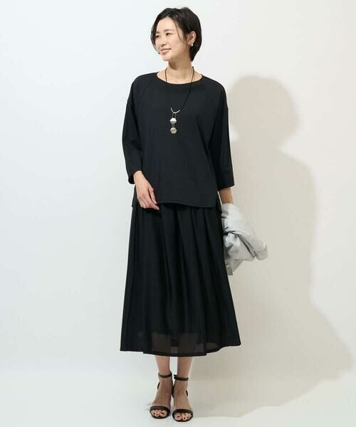 GEORGES RECH / ジョルジュ・レッシュ カットソー | [セットアップ対応]ドルマンスリーブシアーポンチカットソー | 詳細13