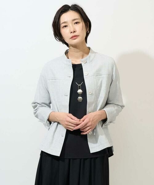 GEORGES RECH / ジョルジュ・レッシュ カットソー | [セットアップ対応]ドルマンスリーブシアーポンチカットソー | 詳細2