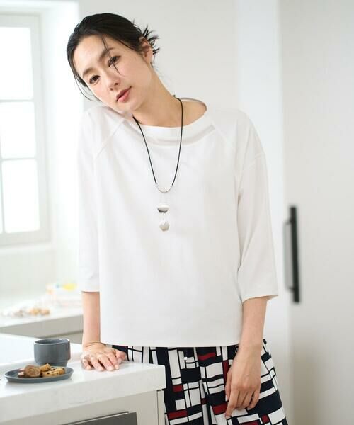 GEORGES RECH / ジョルジュ・レッシュ カットソー | [セットアップ対応]ドルマンスリーブシアーポンチカットソー | 詳細20