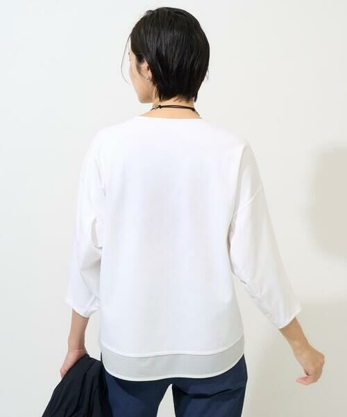 GEORGES RECH / ジョルジュ・レッシュ カットソー | [セットアップ対応]ドルマンスリーブシアーポンチカットソー | 詳細4